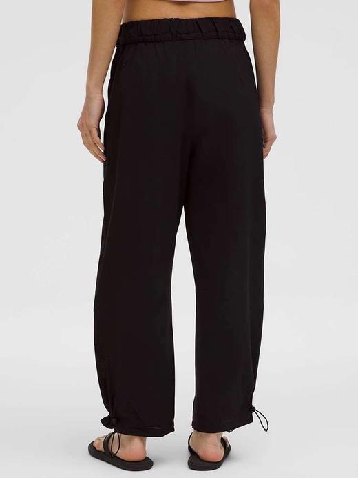 lulu露露家 WovenAir 女士可调节裤脚速干芯吸高腰卫裤 商品图3