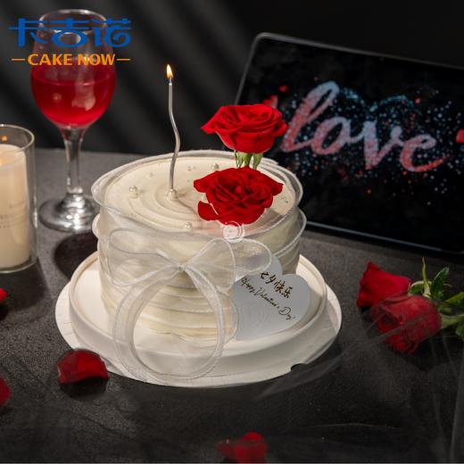 【浪漫七夕】6英寸七夕动物奶油翻糖鲜花蛋糕5选1 商品图3