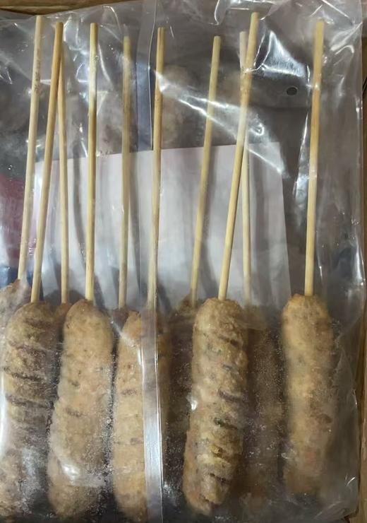 （好吃）兴威 脆皮香蔬肉肠 70g*10串/包  香肠/鱼肠 商品图2