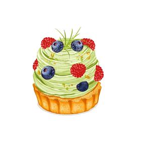 开心卡曼橘芝士塔