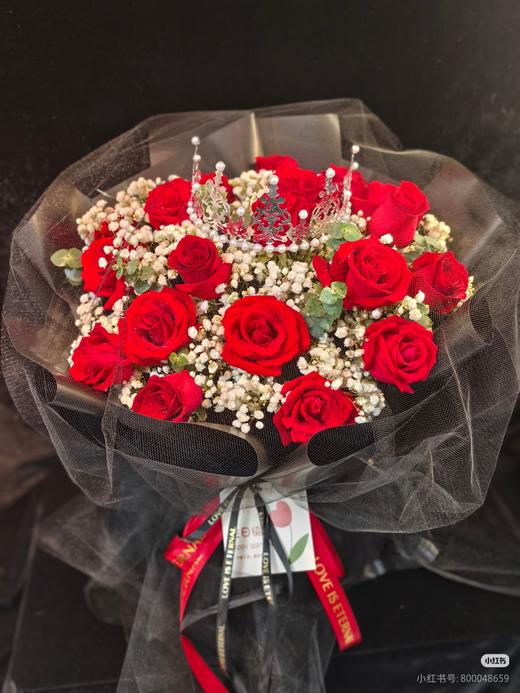 女神节19朵红玫瑰 商品图5