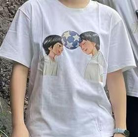 一份心意 元宝女足  纪念T恤
