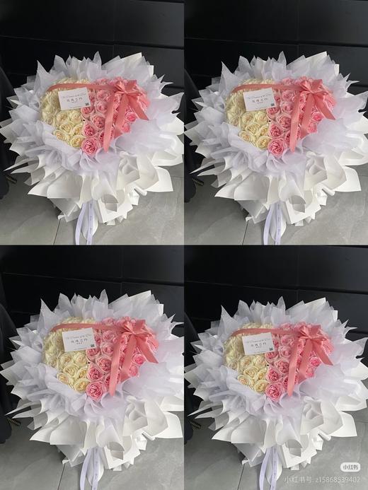 女神66只红玫瑰花束 商品图10