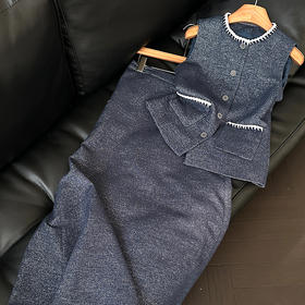 【预售7天】良木礼真丝醋酸羊毛套装(Q8184)