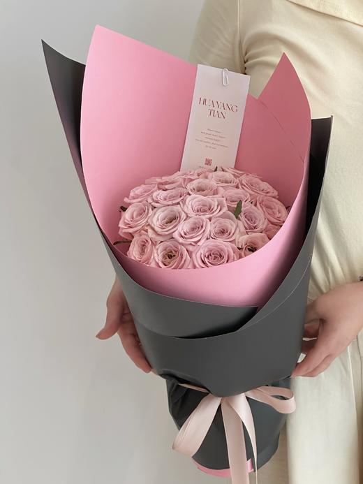粉红佳人·玫瑰花束 商品图1