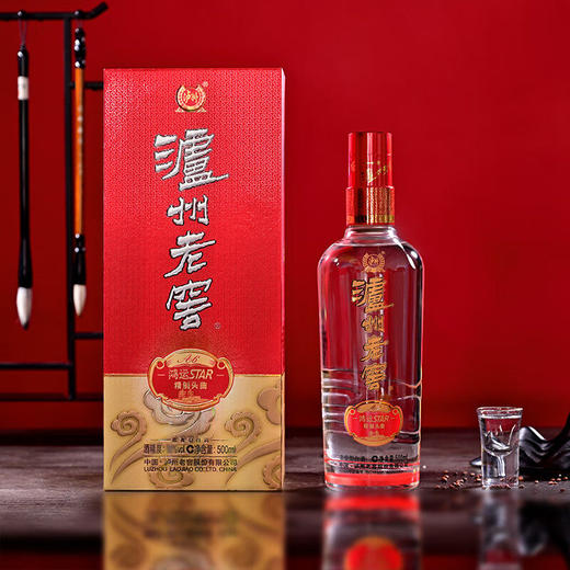 [白酒]泸州A6(精制)头曲浓香白酒38度500ml 商品图1