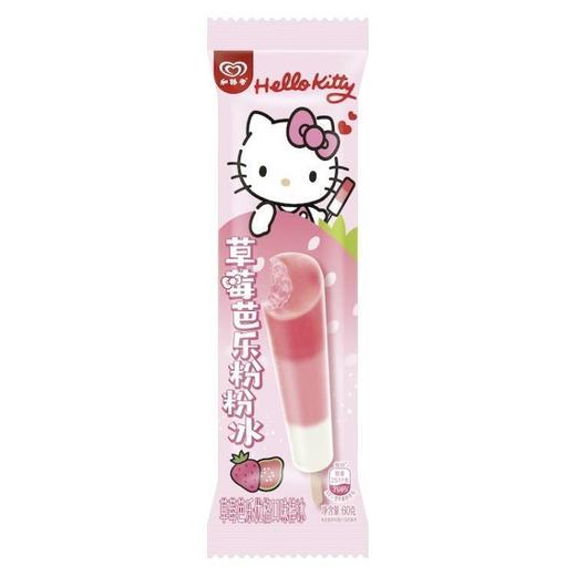 和路雪棒冰60g 草莓芭乐粉粉冰汁水冰IP联名款新品冷饮冰棍1支 商品图1