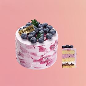 4吋多肉蓝莓蛋糕