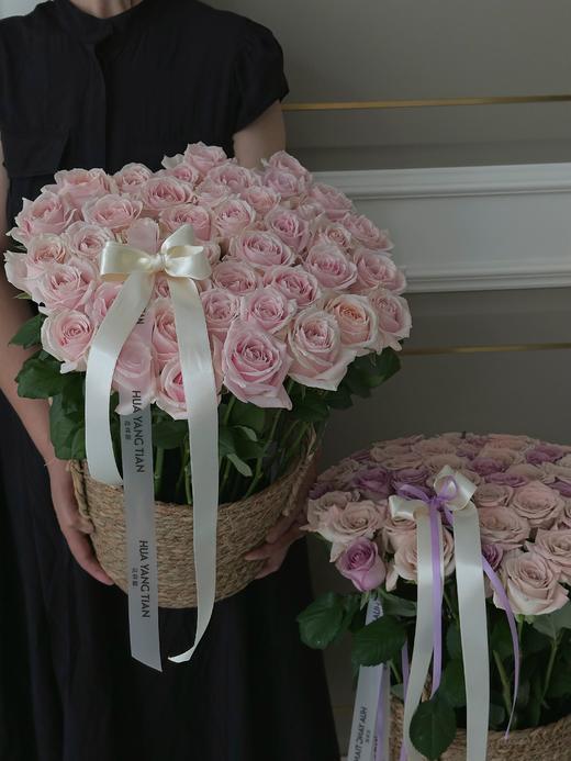 定格浪漫·玫瑰花篮 商品图1