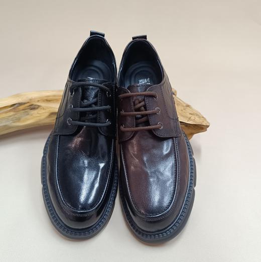 【七夕礼】西村名物2025年秋季新款【商务】纯色轻便男士休闲鞋商务正装男鞋X15CV31031 商品图2