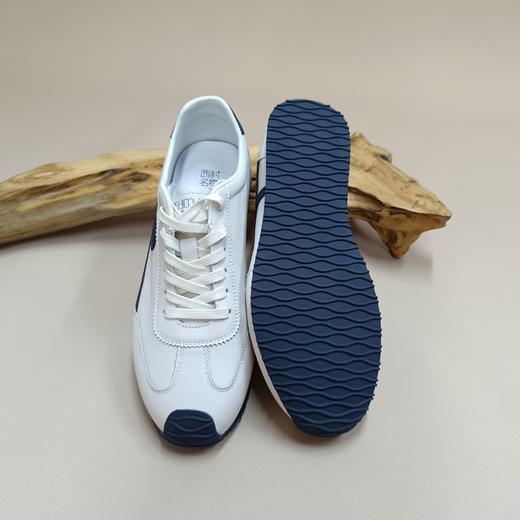 【七夕礼】西村名物2025年秋季新款【潮流板鞋]复古撞色轻便男士休闲鞋国潮圆头男鞋X15CW39181 商品图4