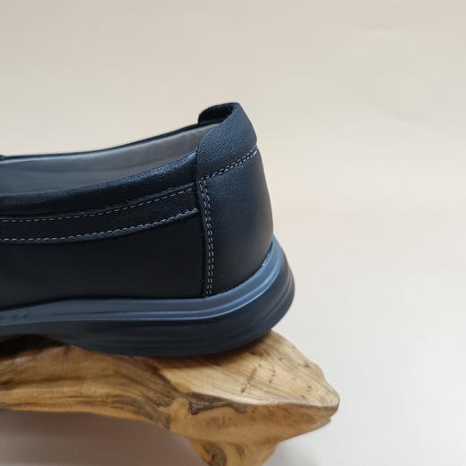 【七夕礼】西村名物2025年秋季新款【商务休闲]复古纯色轻便男士休闲鞋软底软面男鞋X14AW10778 商品图7