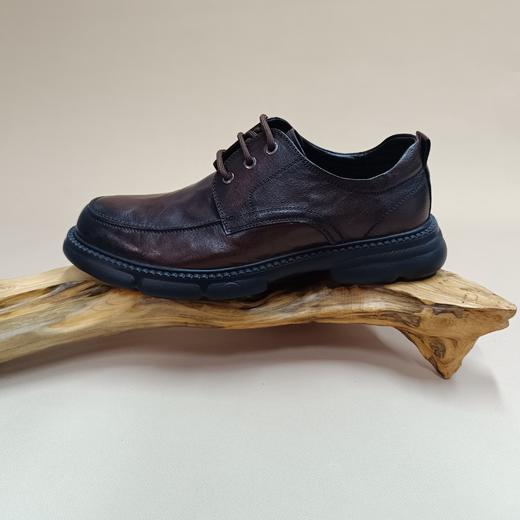 【七夕礼】西村名物2025年秋季新款【商务】纯色轻便男士休闲鞋商务正装男鞋X15CV31031 商品图6