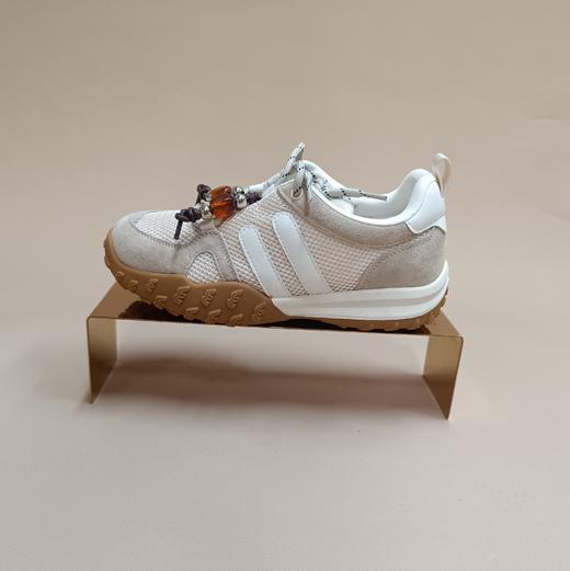 西村名物2025年秋季新款超轻厚底防滑舒适透气系带运动鞋德训鞋X25CM31121 商品图11