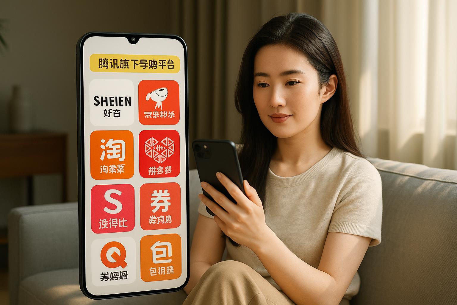 腾讯自营的电商导购平台有哪些？
