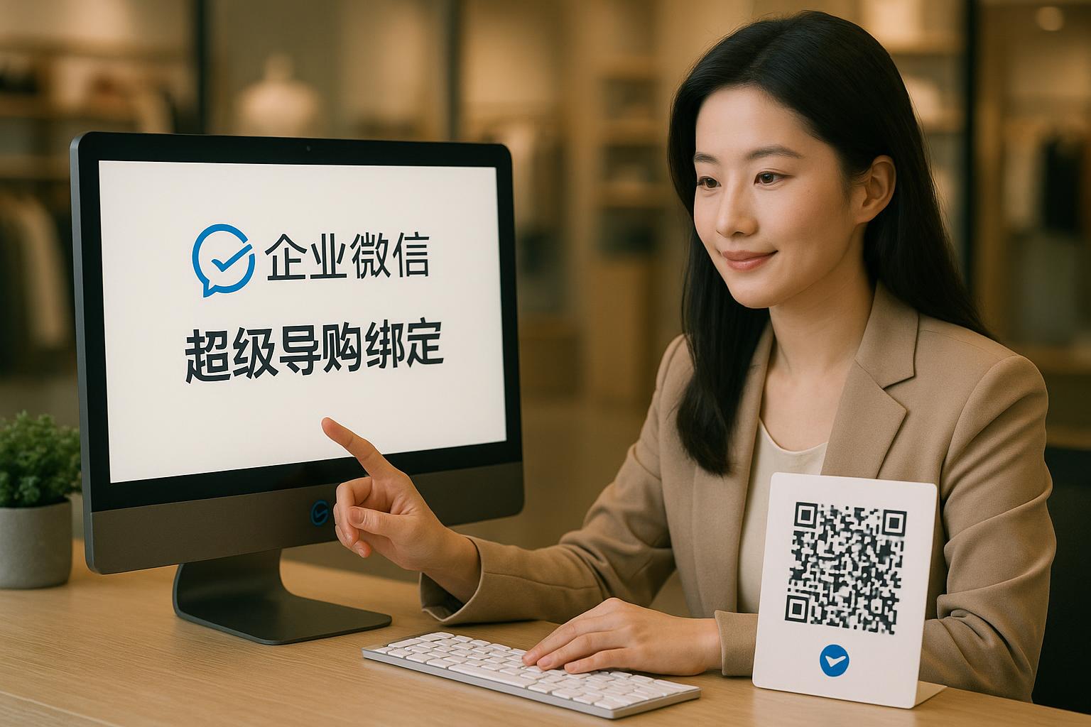 企业微信绑定超级导购的具体步骤