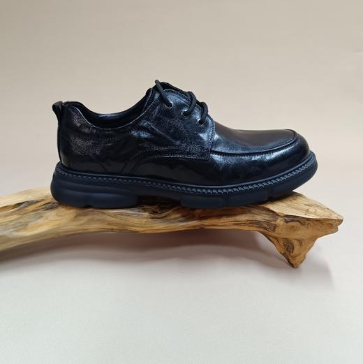 【七夕礼】西村名物2025年秋季新款【商务】纯色轻便男士休闲鞋商务正装男鞋X15CV31031 商品图7