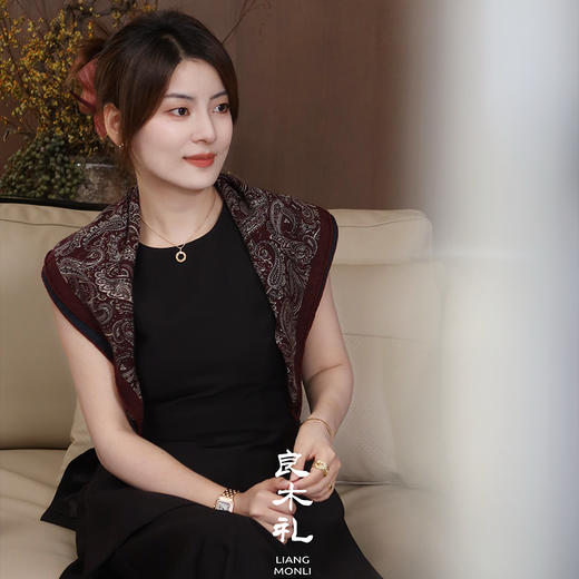 【预售7天】良木礼无袖开叉上衣（Q8156） 商品图2