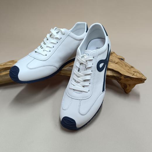 【七夕礼】西村名物2025年秋季新款【潮流板鞋]复古撞色轻便男士休闲鞋国潮圆头男鞋X15CW39181 商品图0