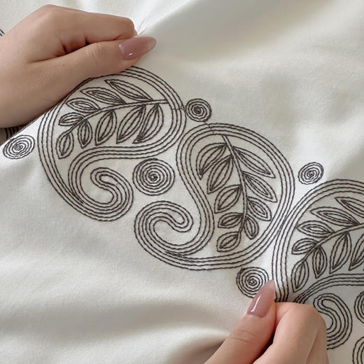 【换季出清】自然醒棉线绣花羊毛复合被TD 商品图10