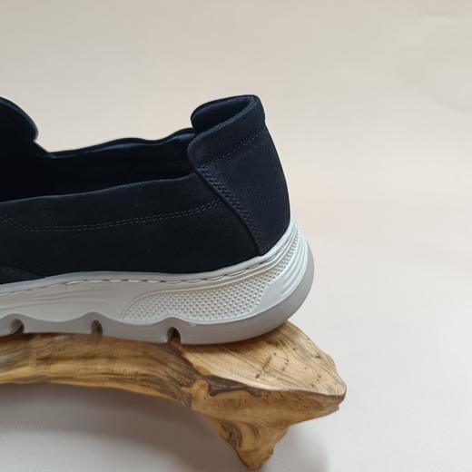 【七夕礼】西村名物2025年秋季新款软底软面男士休闲鞋国潮圆头男鞋X15CW31191 商品图6