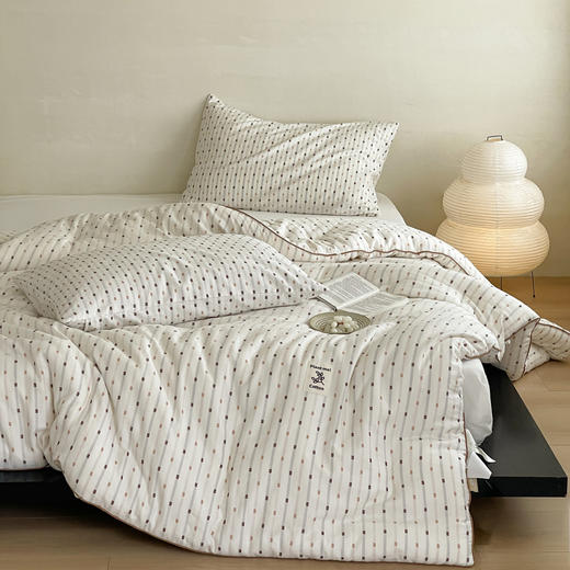 自然醒色织酵洗云感被TD 商品图0