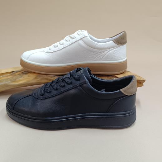 西村名物2025年秋季新款【潮流板鞋]复古撞色轻便男士休闲鞋国潮圆头男鞋X15AW16301 商品图5