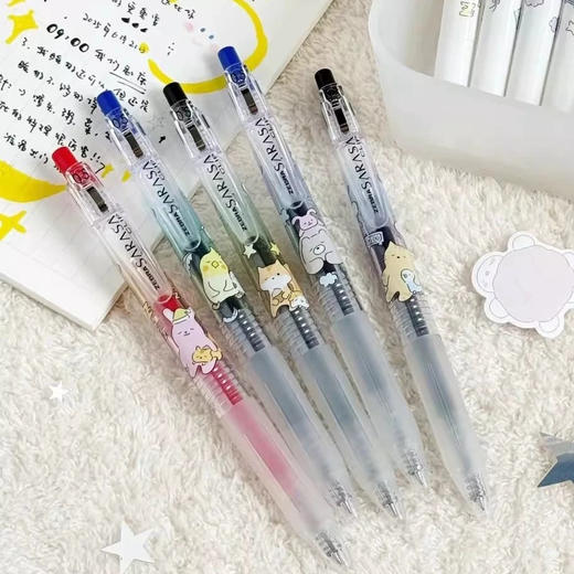 斑马甜梦限定JJ15-SA-BK2顺利中性圆珠笔（笔杆图案随机） 商品图0