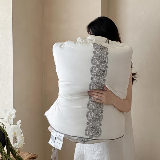 【换季出清】自然醒棉线绣花羊毛复合被TD 商品图13