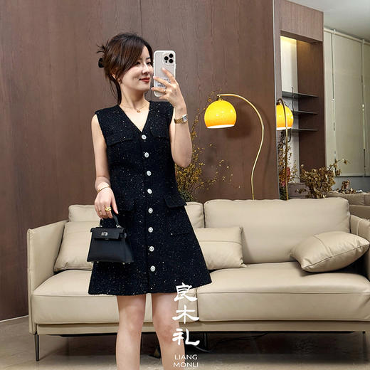 【不退不换】良木礼小香连衣裙（Q2582163） 商品图4