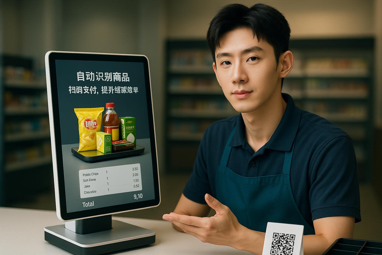 智能收銀設(shè)備怎樣降低人工成本？