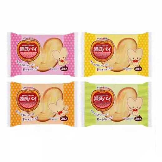 三立制果源氏原味千层酥饼干(2枚装)图案随机发10g/051637 层层奶香可爱爱心造型 商品图0