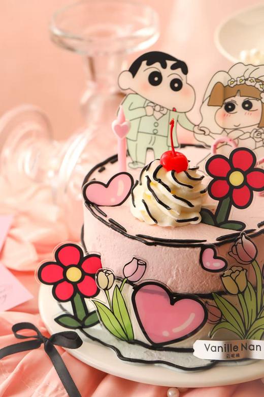 蜡笔小新的约定（突尼斯软籽石榴奶油蛋糕） 商品图1