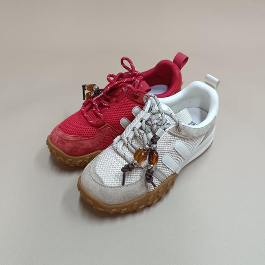 西村名物2025年秋季新款超轻厚底防滑舒适透气系带运动鞋德训鞋X25CM31121 商品图2