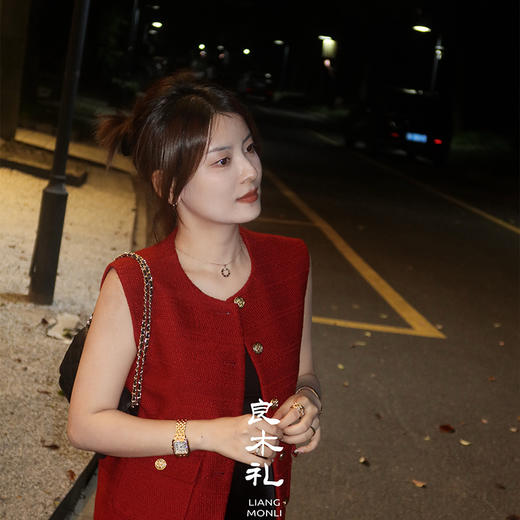 良木礼无袖小香马甲（Q8157） 商品图6