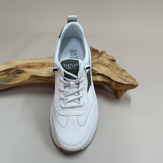【七夕礼】西村名物2025年秋季新款【潮流板鞋]复古撞色轻便男士休闲鞋国潮圆头男鞋X15CW31181 商品图3