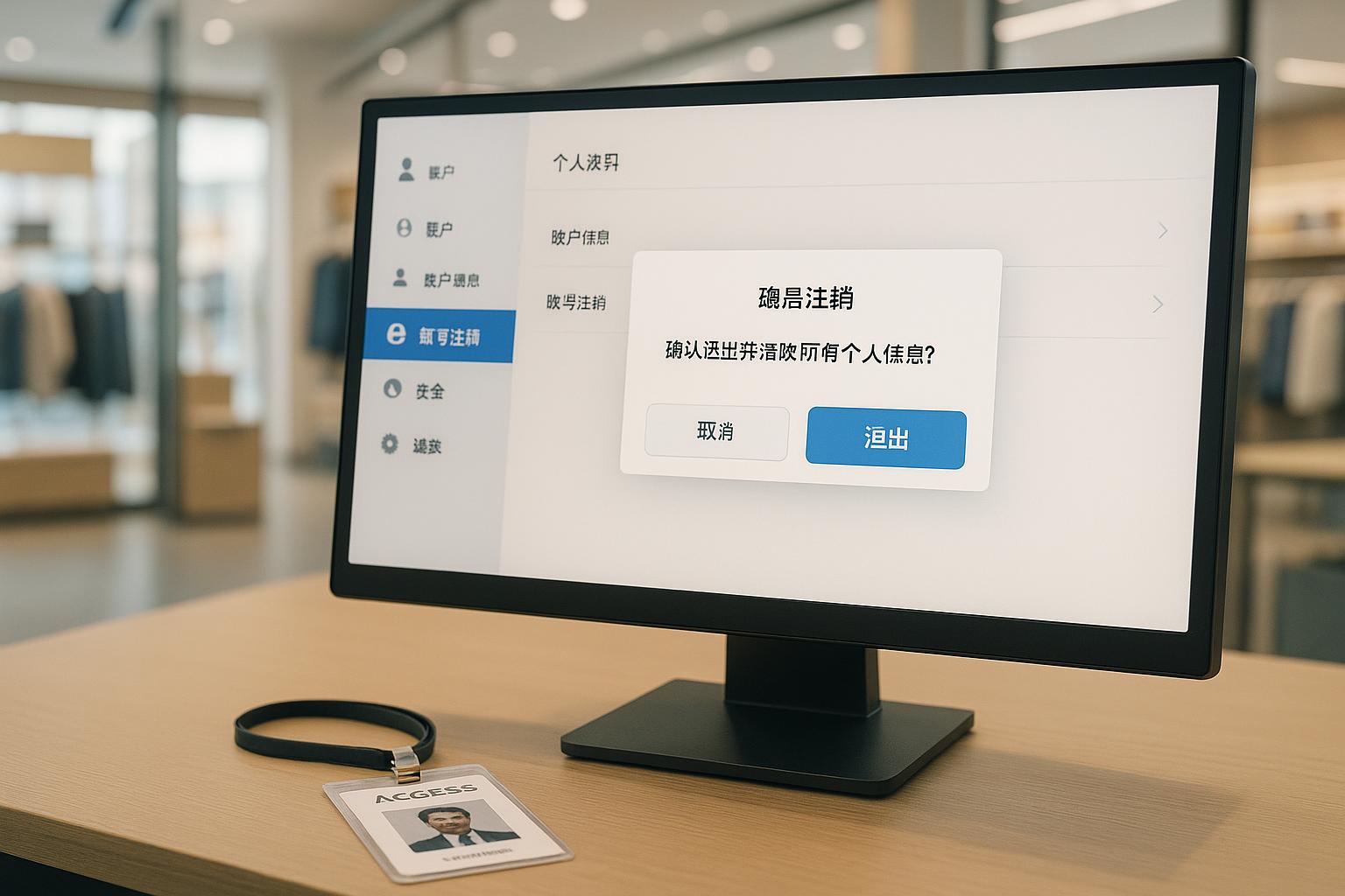 个人能直接操作哪些退出步骤？