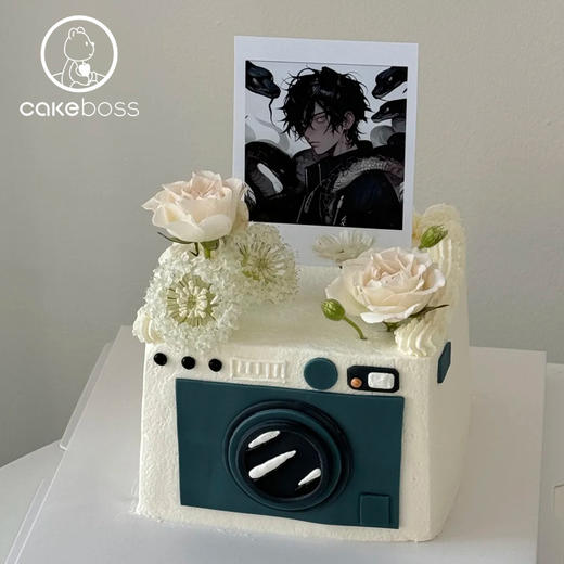 【私人订制】拍立得相机蛋糕 照片来图打印 商品图1