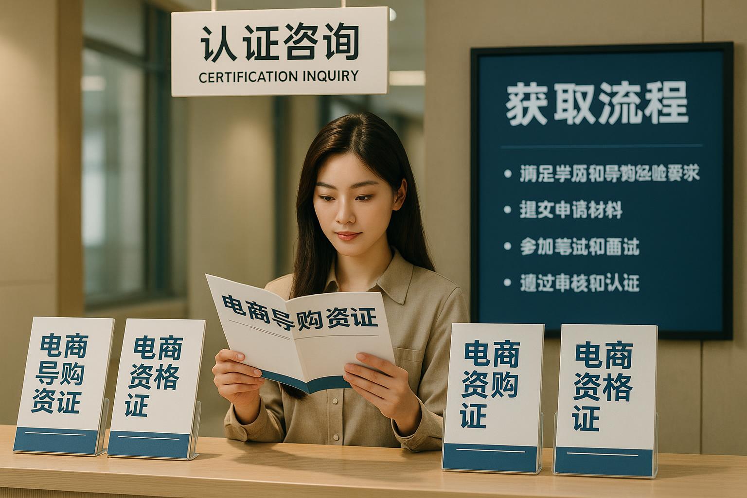 报考电商导购资格证需要满足哪些条件？