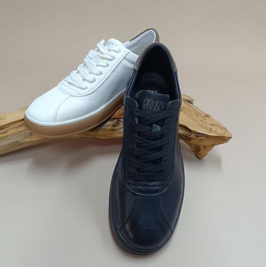 西村名物2025年秋季新款【潮流板鞋]复古撞色轻便男士休闲鞋国潮圆头男鞋X15AW16301 商品图1