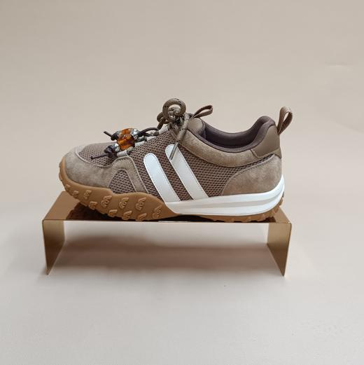 西村名物2025年秋季新款超轻厚底防滑舒适透气系带运动鞋德训鞋X25CM31121 商品图12