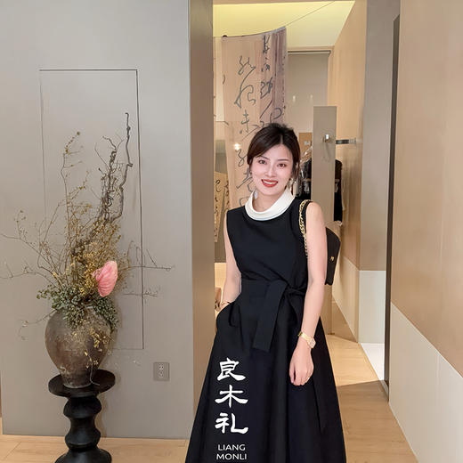 【现货】良木礼醋酸羊毛连衣裙（X7415） 商品图0