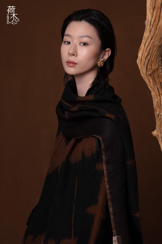 荷木HEMU丨荒漠之花·围巾 商品图0