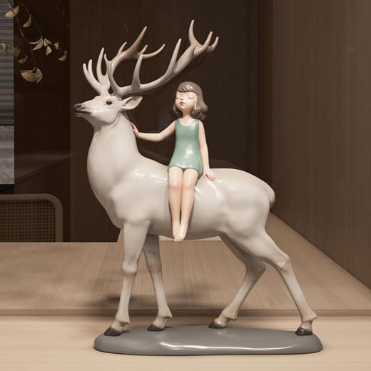 梦鹿-绿衣 商品图0