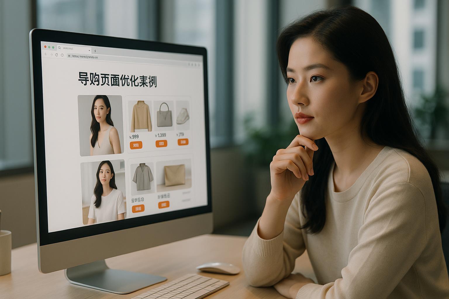 导购页面的核心结构应该包含哪些内容？