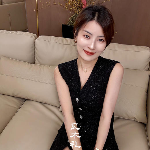 【不退不换】良木礼小香连衣裙（Q2582163） 商品图0