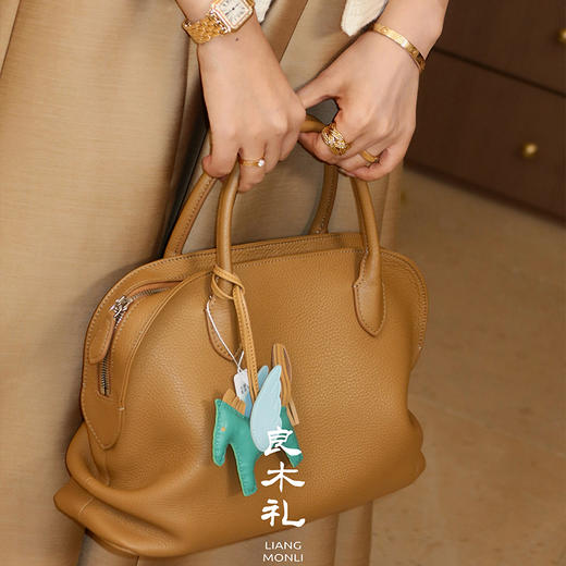 【预售7天，不退不换】良木礼牛皮包包（小马）（Q258425） 商品图0