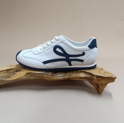 【七夕礼】西村名物2025年秋季新款【潮流板鞋]复古撞色轻便男士休闲鞋国潮圆头男鞋X15CW39181 商品图6