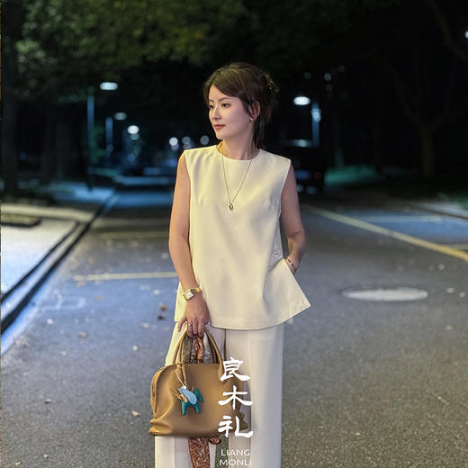 【不退不换】良木礼醋酸面料裤（改短版）（X2592646-1） 商品图0