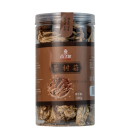 百丈泉茶树菇200克/罐